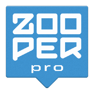Zooperウィジェットで構築するシンプルなホーム画面！